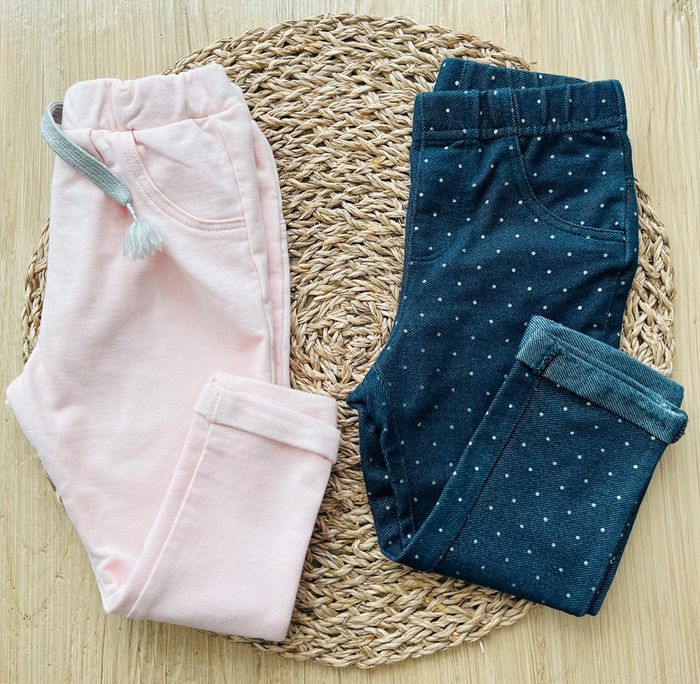 Lot pantalons Z grain de blé