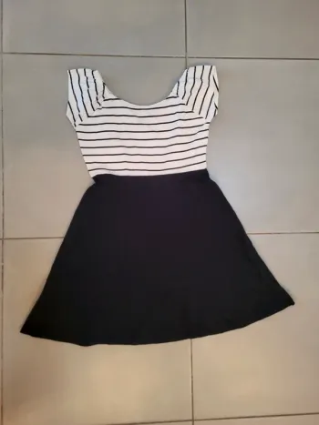 Robe marinière 10 ans