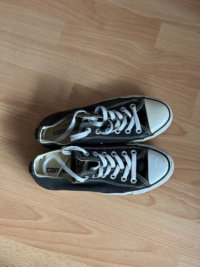 Chaussures Converses All Star Chuck Taylor noir femme pointure 37 - photo numéro 5
