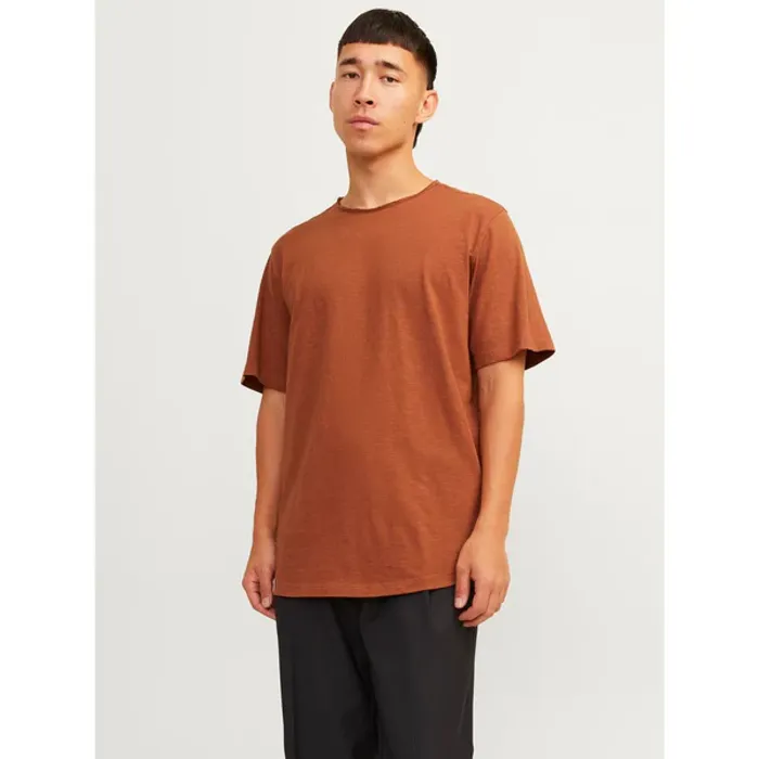 T-shirt Jack & Jones marron homme Taille M Neuf - photo numéro 2