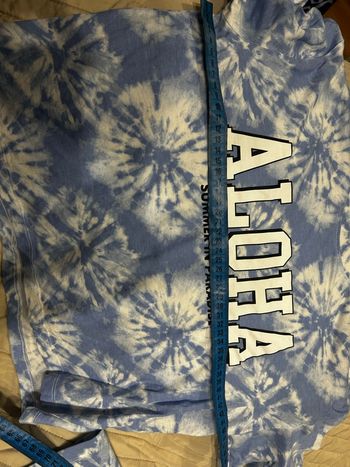 Ensemble détente ALOHA – tie-dye bleu 🌊