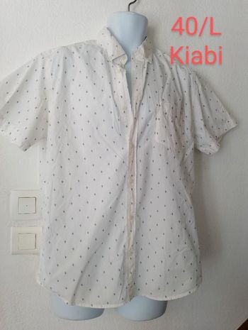 Chemise manches courtes homme 40/L