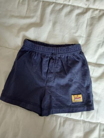 Short bebe garçon taille 6mois