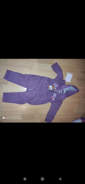 Combinaison surtenue surpyjama le temps des cerises