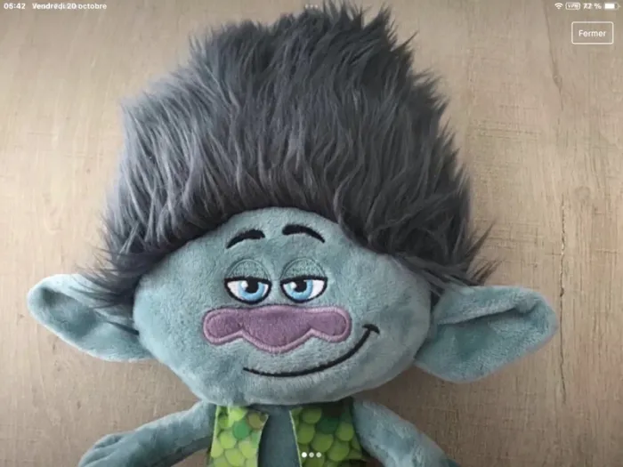 Grande peluche trolls