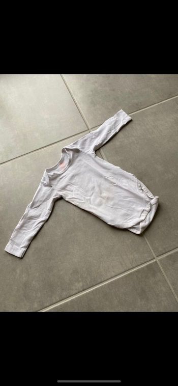 Body mixte manches longues Hema 6 mois