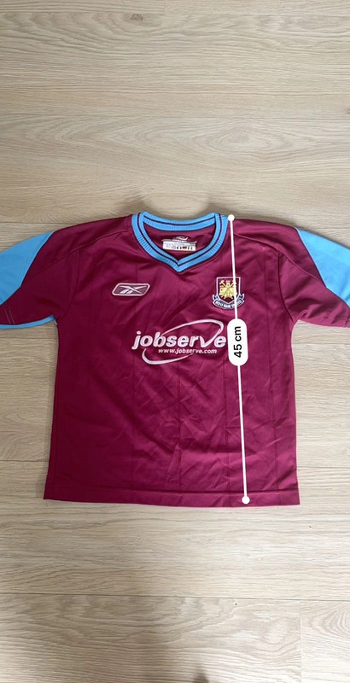 Maillot enfant vintage West Ham United 8 ans (Reebok) - photo numéro 5