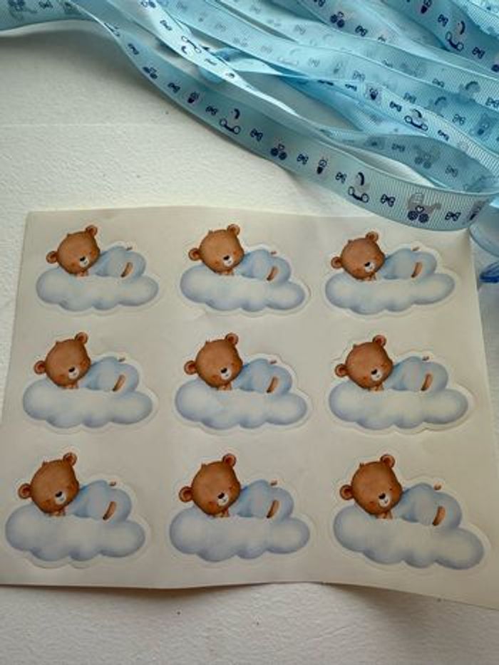 Accessoires baby shower gender reveal - photo numéro 2