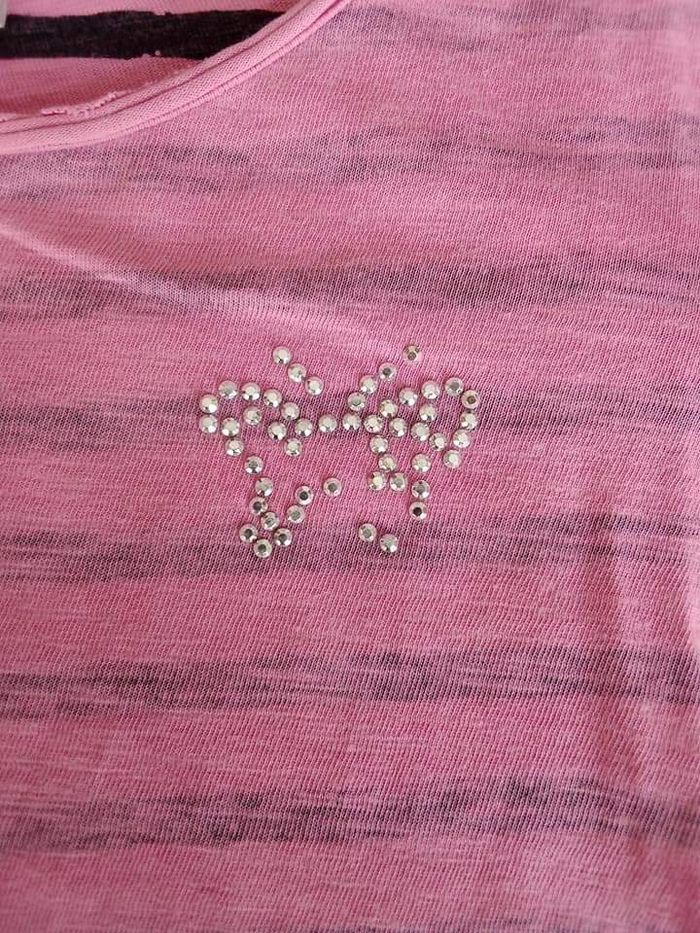 Maillot manches longues fille 4 ans 104 cm - photo numéro 2