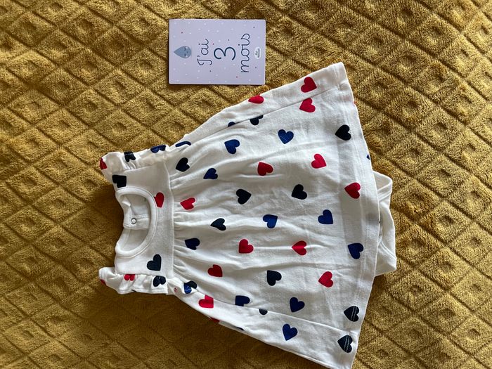 Robe cœurs Petit Bateau