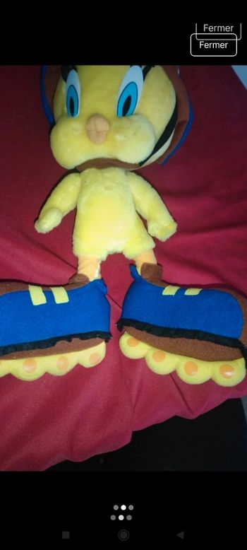 Très belle et grande peluche Titi p4