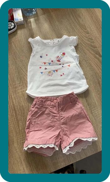 Ensemble kiabi / sergent major 12 mois