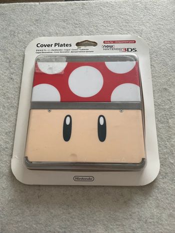 Cover Plates Toad Nintendo New 3DS N°007