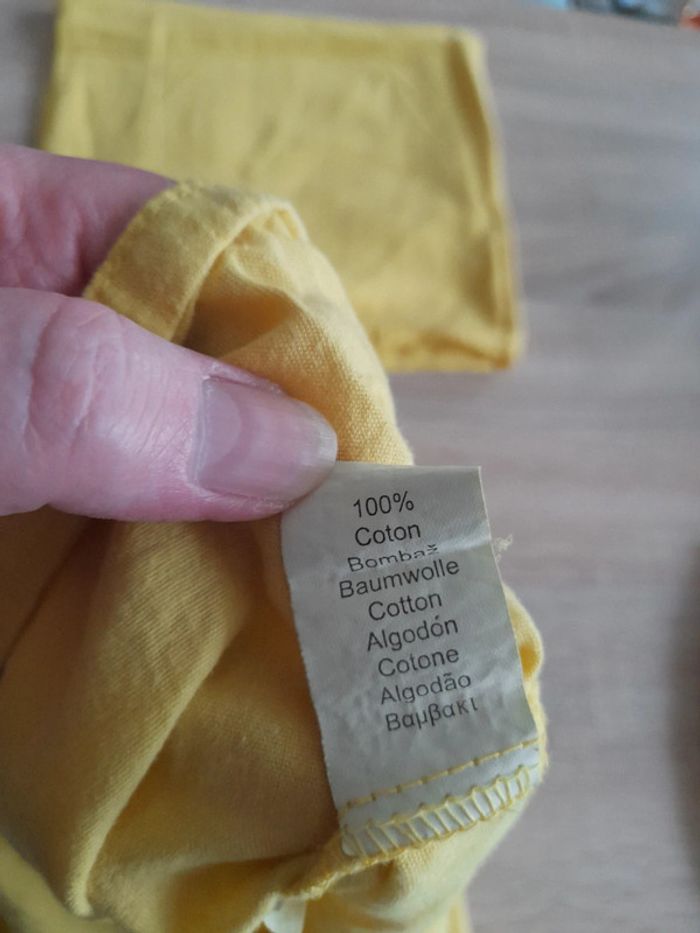 Taies d oreillers jaune - photo numéro 2