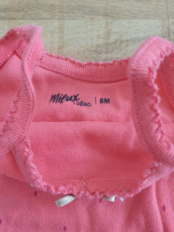 Lot de 3 bodies bretelles 6 mois - photo numéro 5