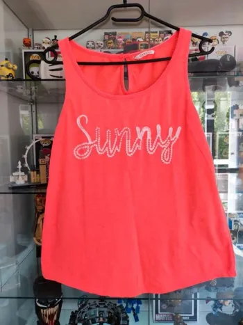 Débardeur tee-shirt sans manches femme Camaïeu
