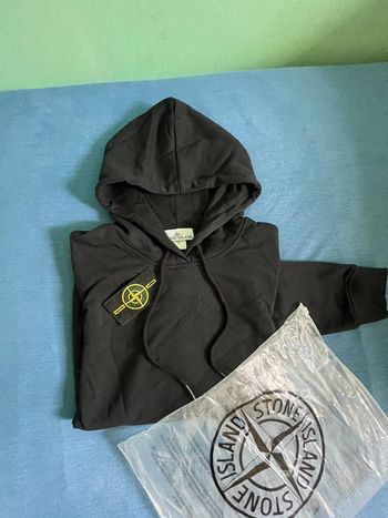 Sweat noir Stone Island ~ M