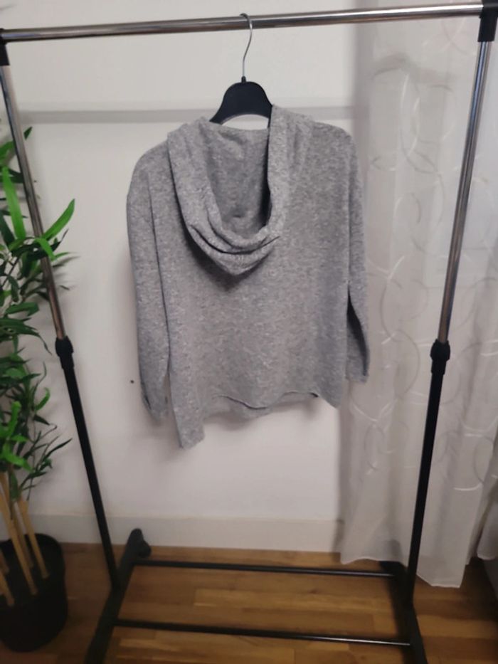 Sweat gris campus - photo numéro 4
