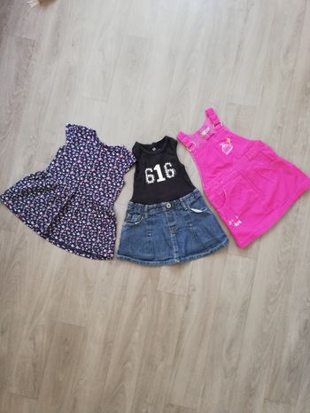 Lot 3 robe été 12 mois