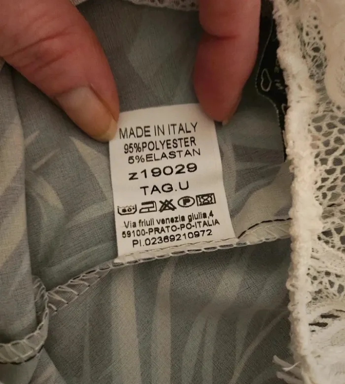 Combi-short fleurie Made in Italy taille unique - photo numéro 4