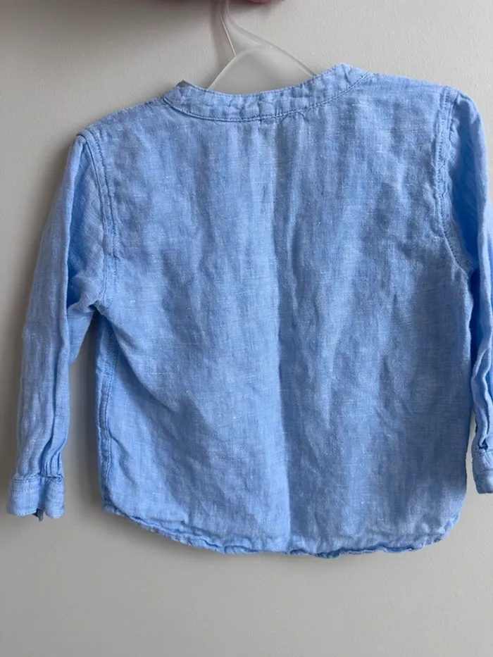 Chemise lin col Mao Bout’chou - photo numéro 2