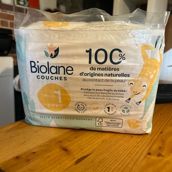 Couches biolane