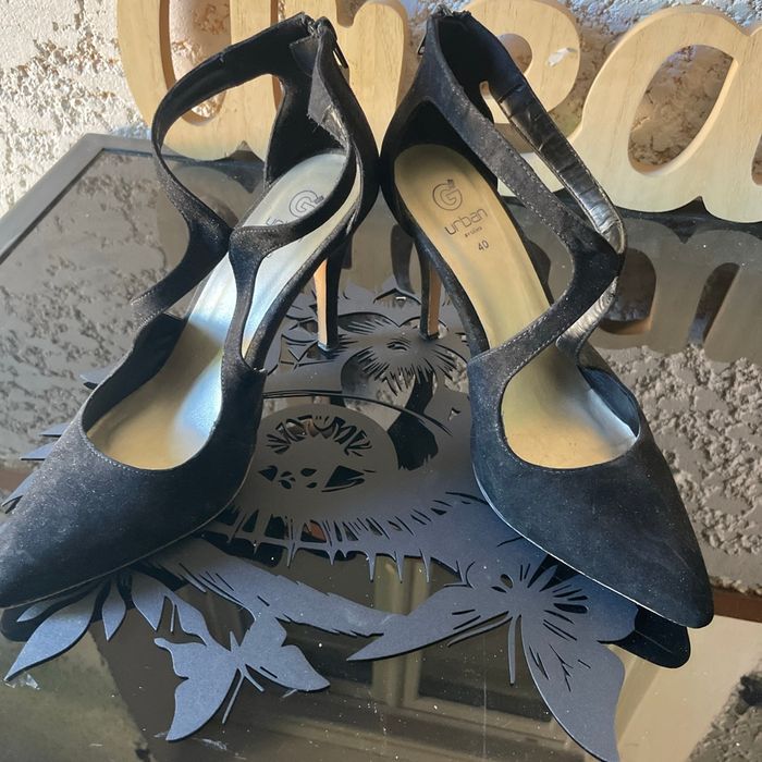 Chaussures femme noire à talons - photo numéro 5