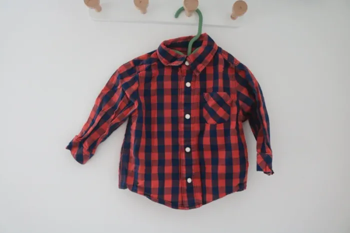Ensemble chemise Kiabi et salopette Levi's 6 mois - photo numéro 7