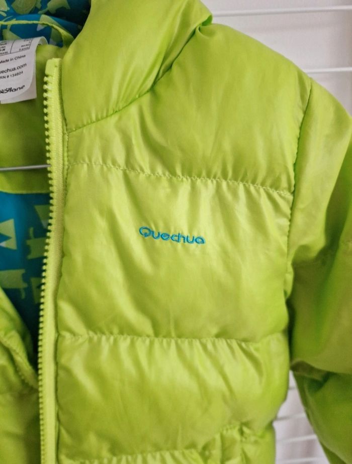 Doudoune Quechua Vert fluo : fille 3ans / 98cm - photo numéro 9