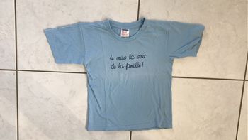 T-shirt manches courtes 5/6 ans