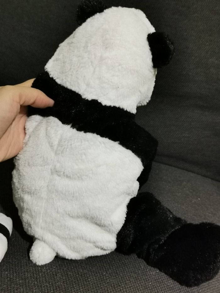 Peluche panda maman er bébé - photo numéro 7