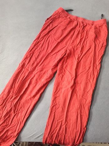 Pantalon fluide taille haute