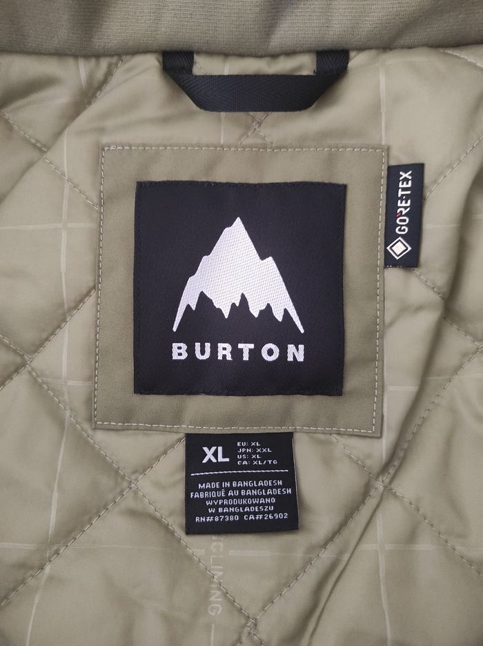 Manteau ski snowboard montagne Burton gore tex - photo numéro 3