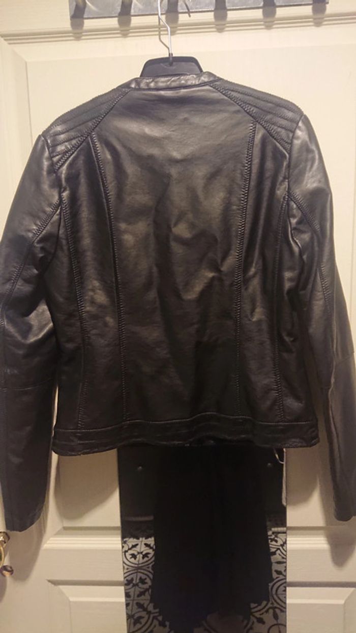 Blouson simili cuir camaieu t 38 - photo numéro 2