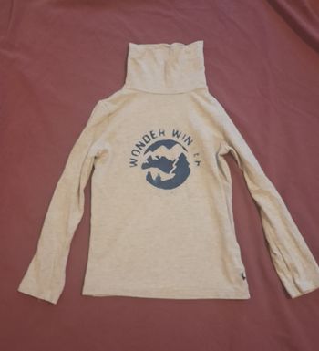 T-shirt col roulé 