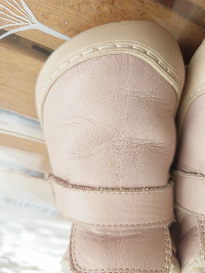 Bottines rose pâle Zapato Feroz, taille 24, PPN, Barefoot - photo numéro 2