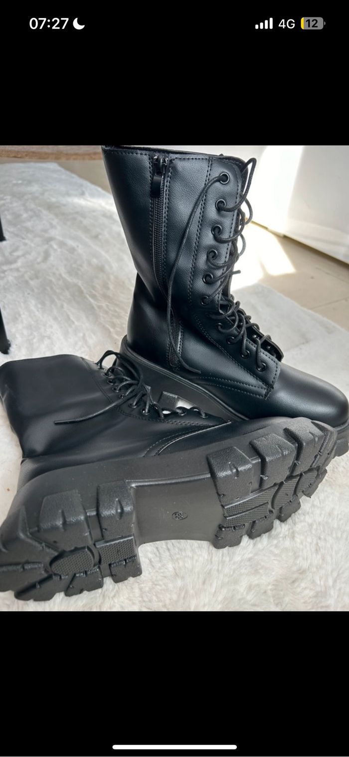 Bottines noir T38 - photo numéro 3