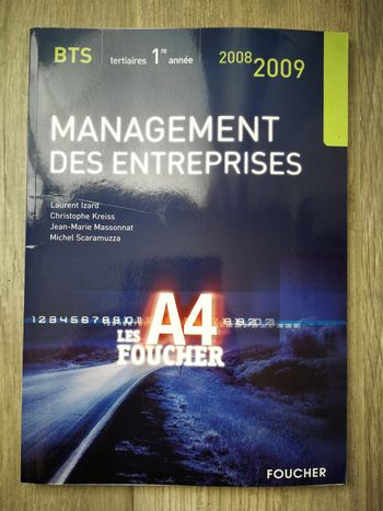 BTS 1e année Management des entreprises