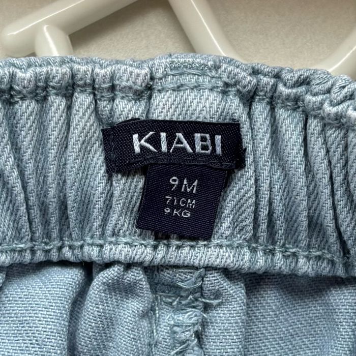 Jean bleu ciel pour bébé - photo numéro 3