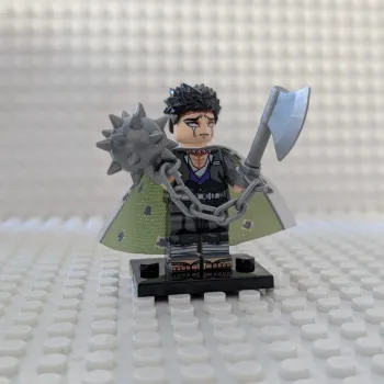 Figurine Demon Slayer : Gyomei Himejima , style lego