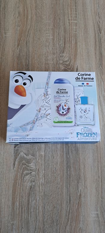 Coffret eau de toilette shampoing OLAF neuf