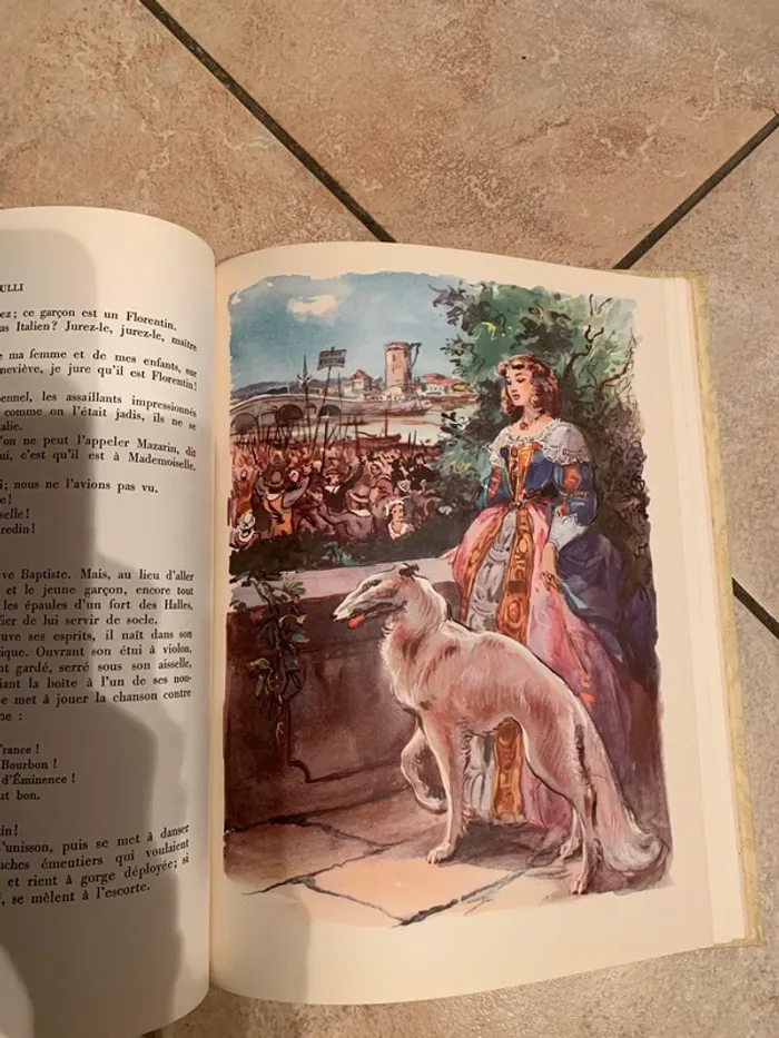 Lulli des cuisines royales a l opéra madeleine Doumerc, illustrations Hofer 1952 - photo numéro 3