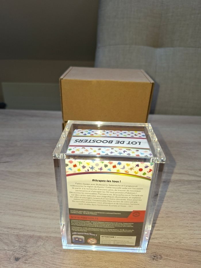 Lot de 2 acryliques bundle Pokémon aimantée épaisse de qualité premium - photo numéro 2
