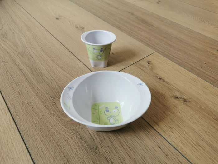 Bol et verre bebe confort