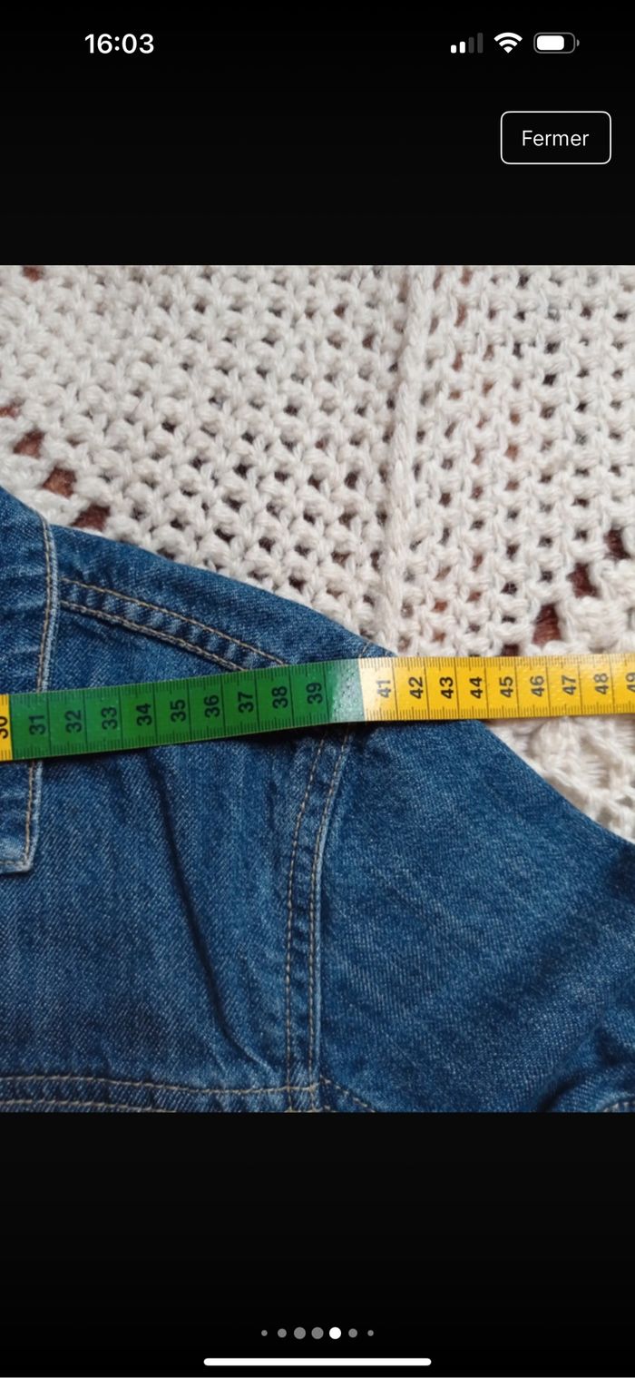 Veste en jean - photo numéro 8