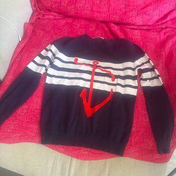Pull façon marinière