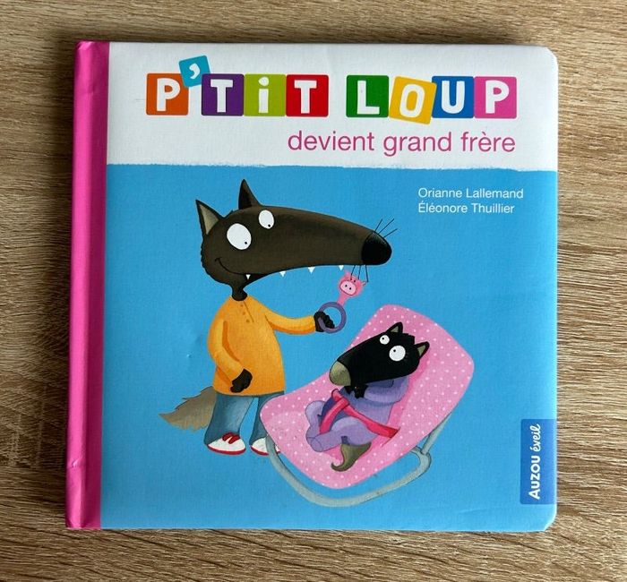 Livre P’tit Loup devient grand frère