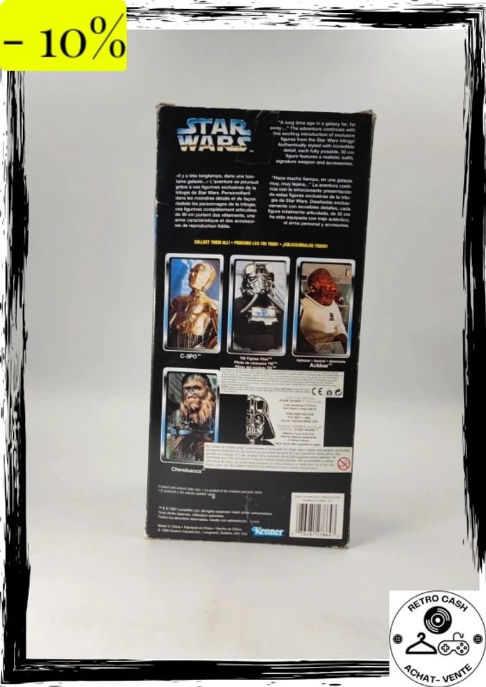 Figurine articulée Star Wars Vintage 1997 The Fighter Pilot Collector Series sce - photo numéro 7