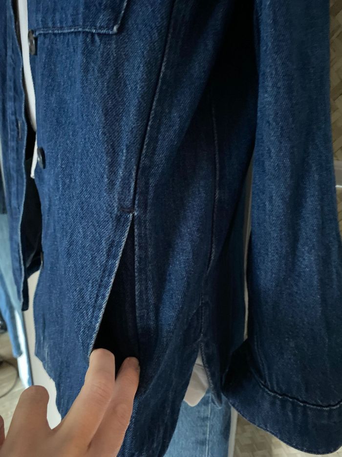 Chemise Jean Unisexe Burton of London Taille M - photo numéro 3