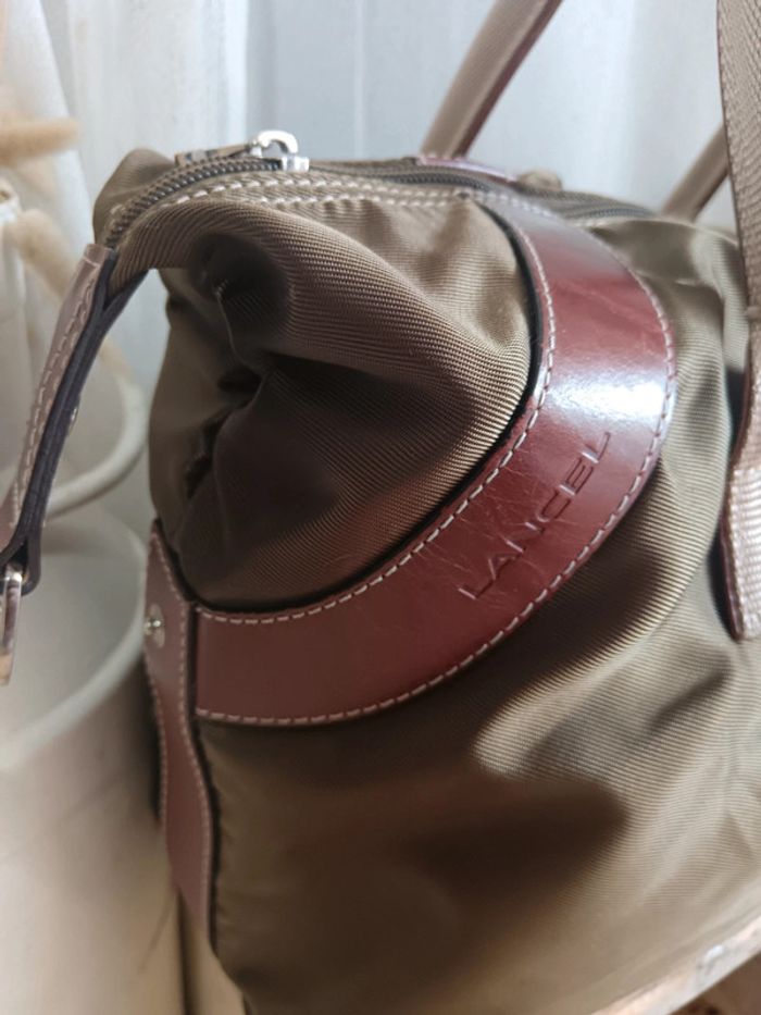 Lancel | Sac en toile et cuir | miss Lancel - photo numéro 4